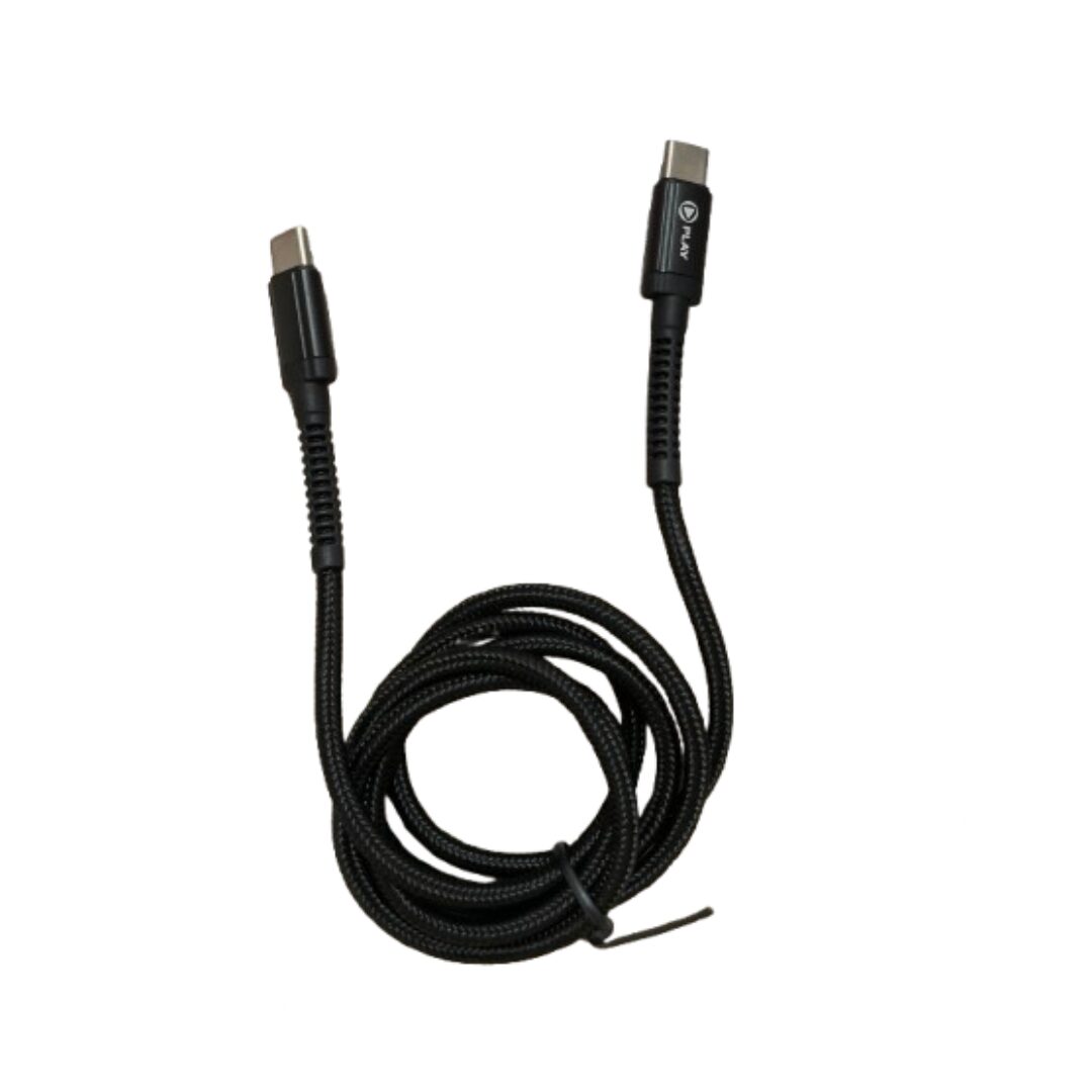PLAY CB-4 TPE Metirial High Strength Type-C to Type-C Cable